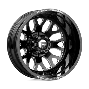 Fuel Mono – DE19 FF19D – Black – 22″x8.5″ -202mm – Summer Wheels – DE1922829235